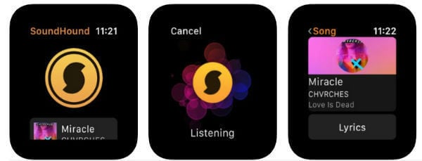 SoundHound Apple Watch App