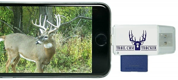 Trail Cam Tracker Trail Camera SD Card Reader