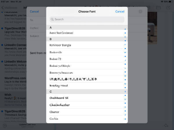 Here is the List of New Features in Mail for iPad OS - 31