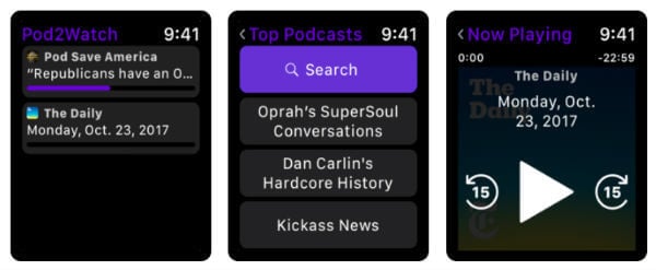 10 Best Podcast Apps for Apple Watch - 6