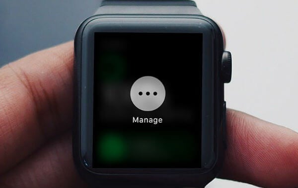 Apple Watch Freeze Manage Screen