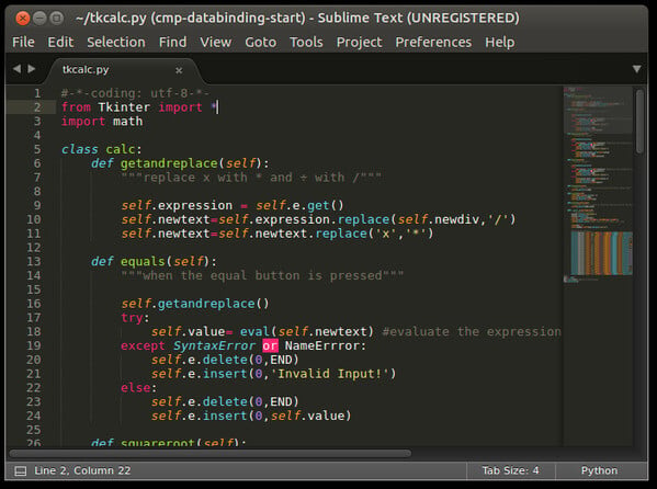 sublime text editor linux