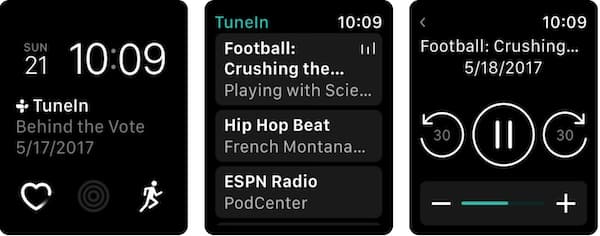 TuneIn Pro Apple Watch App