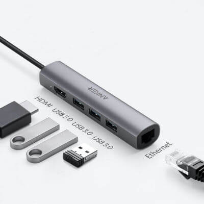 Anker 5-in-1 USB C Hub Adapter