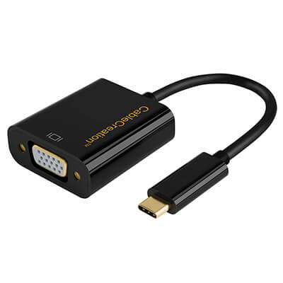 CableCreation USB Type C to VGA Converter