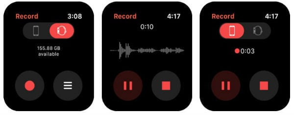 simple recorder app voice to text