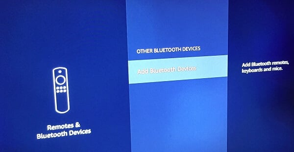 Amazon Firestick Bluetooth Settings