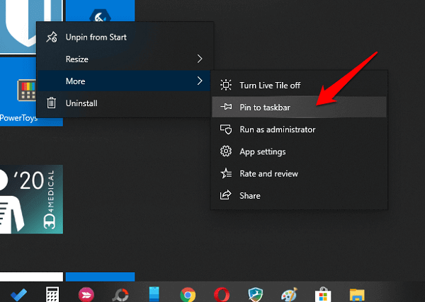 can t unpin from taskbar