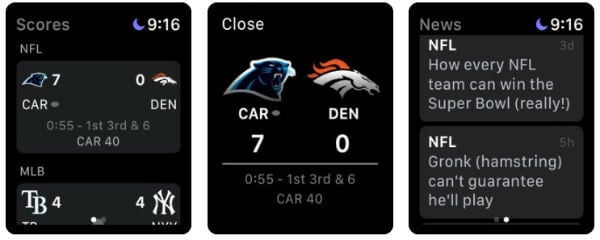 10 Best Sports App for Apple Watch to Get Live Score - 3
