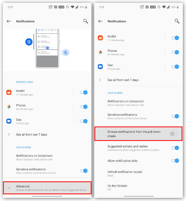 How to Snooze Notifications on Android 10 - 5