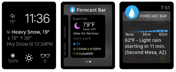 Forecast Bar