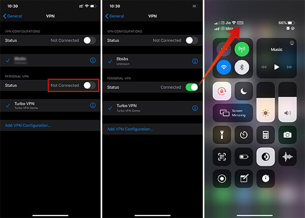 How to start using VPN on iPhone