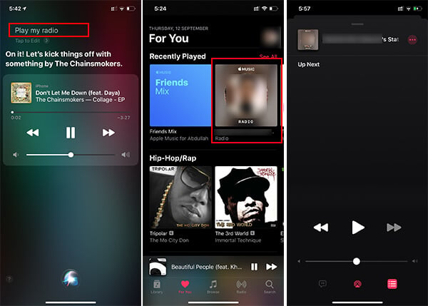 Play Personalized Radio on Apple Music using Siri