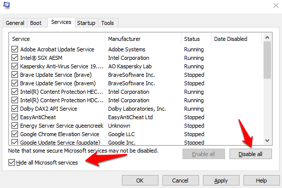 Solve Windows 10 Stops Responding Error 8