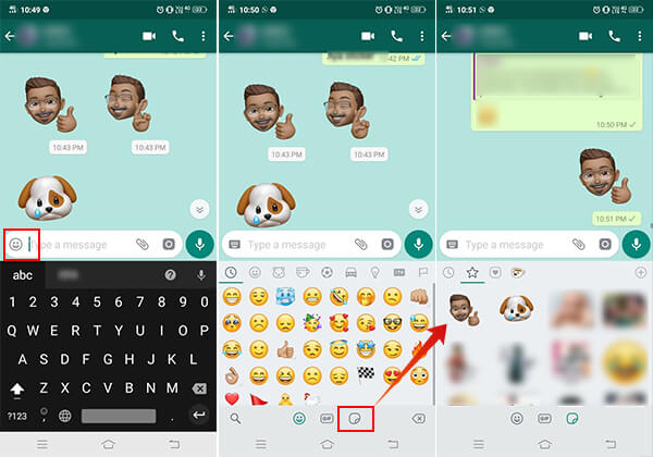 How to make animoji stickers on whatsapp Main Image