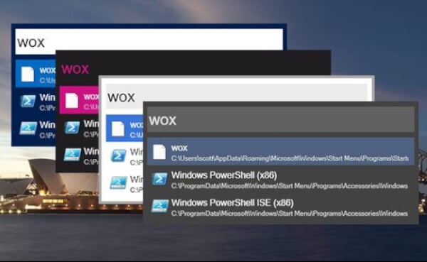 WoX App Launcher For Windows 10