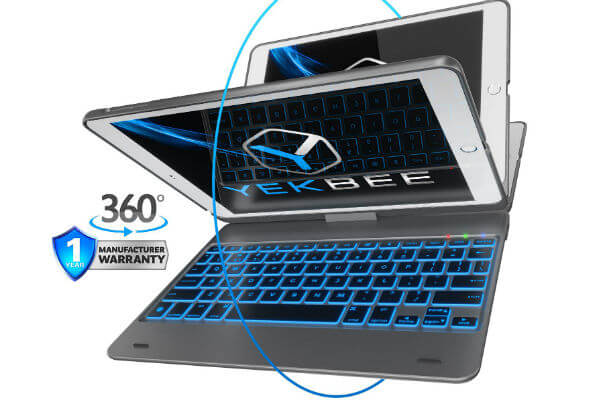 YEKBEE Keyboard Case for iPad