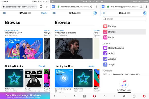 opera browser download itune streams