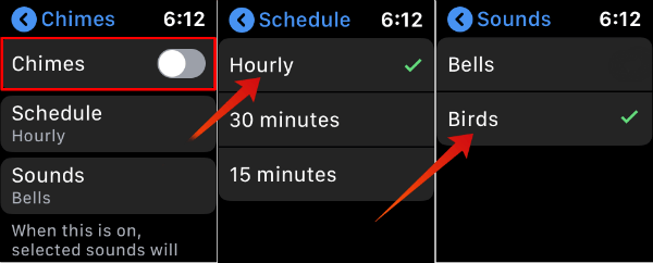 Apple Watch Hourly Chime Set