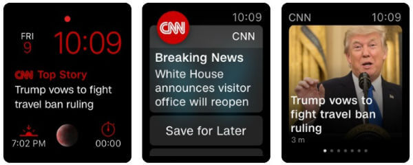 CNN Apple Watch News App