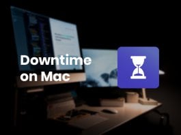 How to use Downtime on Mac using macOS Catalina