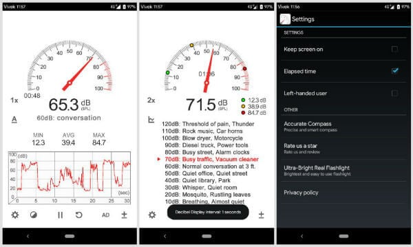 How to Get Sound Measurement with Android Decibel Meter Apps - 31