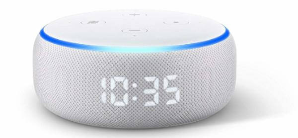 All-new Echo Dot (3rd Gen) with clock best tech gifts