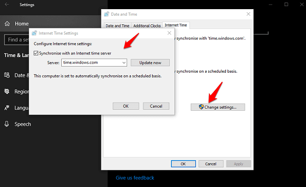 windows 10 timer not working