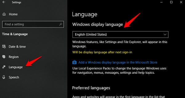 Keyboard Language Keeps Changing on Windows 10 2