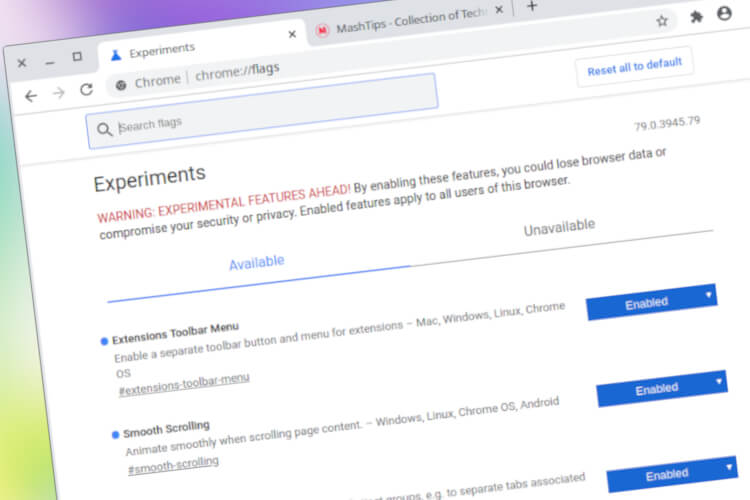 10 Best Chrome Flags For A Better Browsing Experience - MashTips