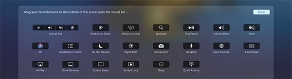 Custom Buttons for Touch Bar on Mac
