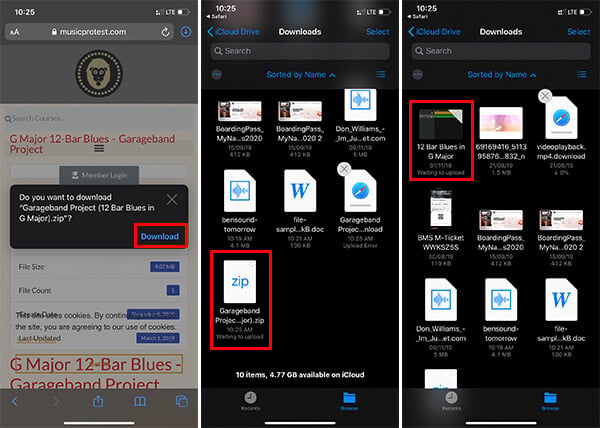 How to Download Files   Documents to iPhone or iPad - 55