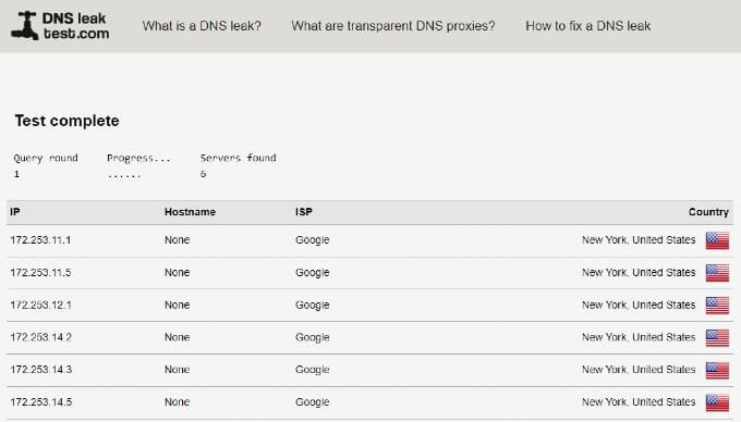 Prevent DNS Leak