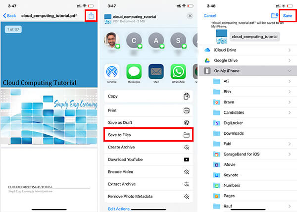 How to Download Files   Documents to iPhone or iPad - 20