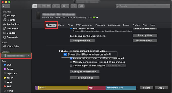 Transfer Files from iPhone to Mac Without iTunes over WiFi