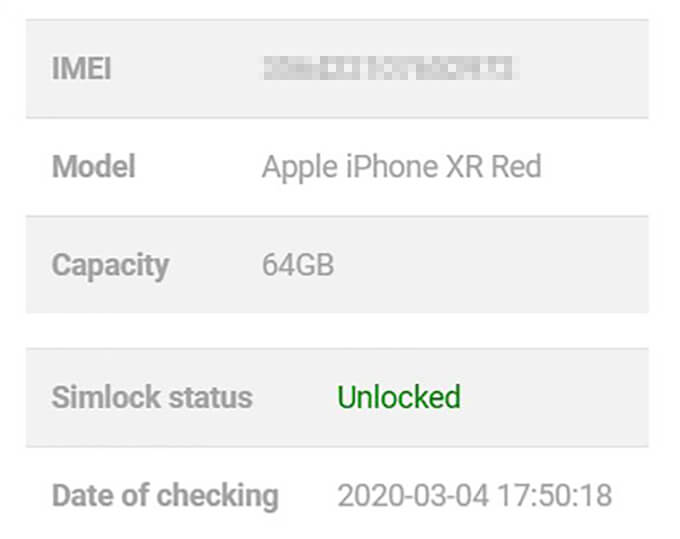 Icloud imei check