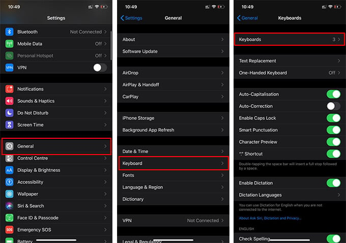 How to Change Language on iPhone Keyboard - 87