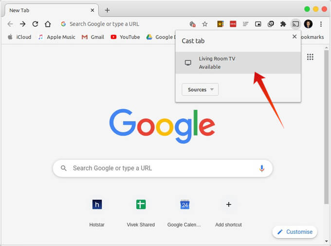 google chromecast extension for mac