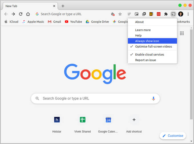 How to Cast Desktop to Chromecast for PC and Mac - 5