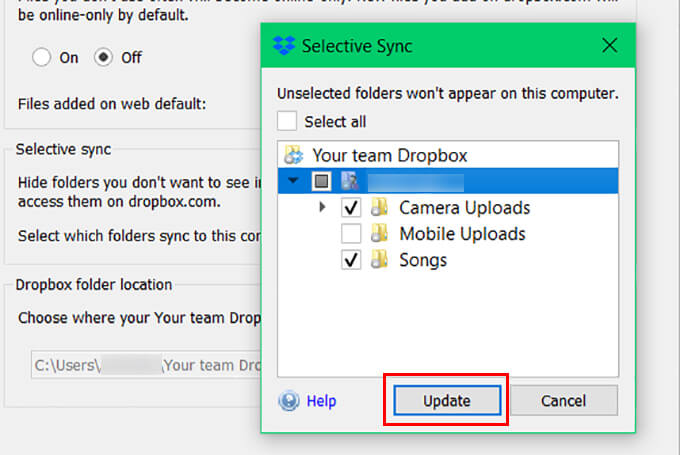 how to use dropbox on windows