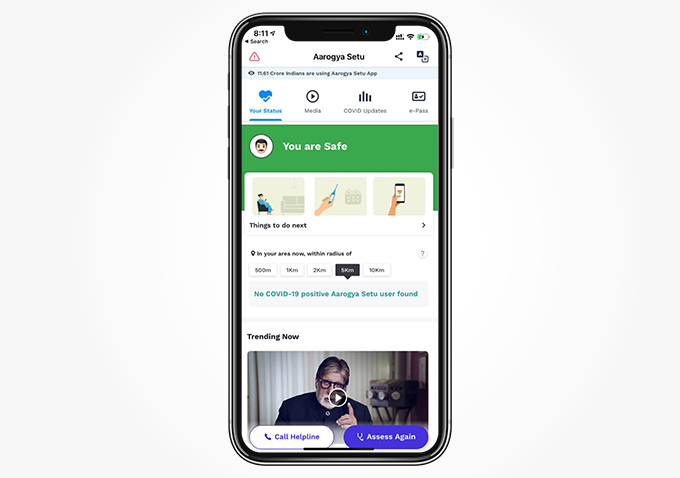 Aarogya Setu App by Government of India