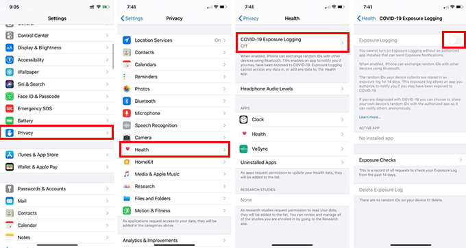 How to Enable COVID 19 Exposure Notification on iPhone - 52