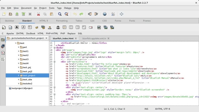 Dreamweaver alternative for Linux