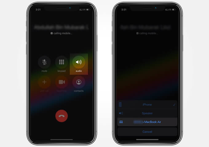 Continue Calls from iPhone on Your Mac