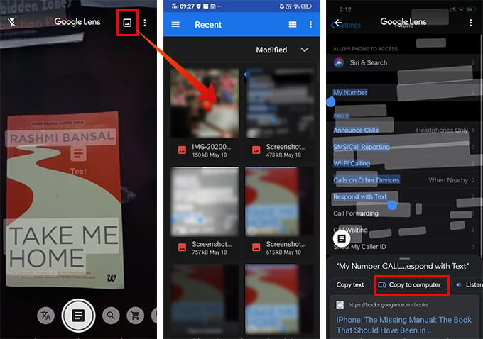How to Scan Text from Saved Images Using Google Lens