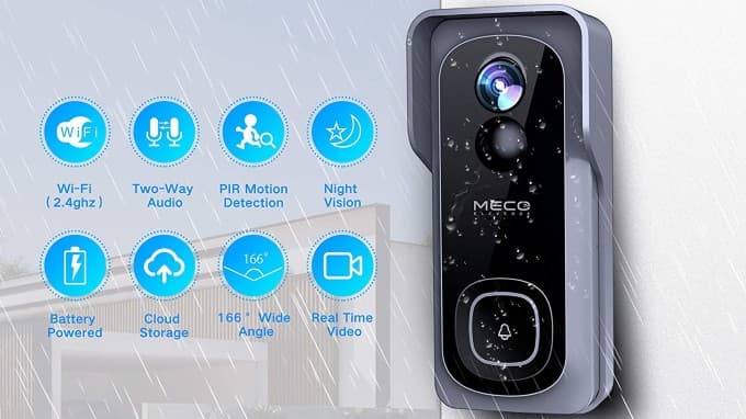 MECO Smart Video Doorbell Features