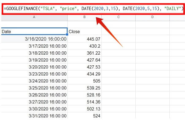 How to Create Your Own Google Sheets Stock Tracker - 83