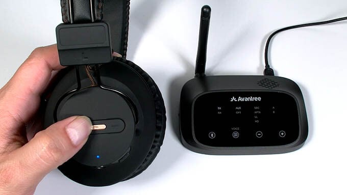 Avantree HT5009 Wireless Headphones and Transmitter