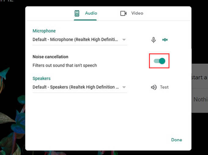 How to Enable Noise Cancellation on Google Meet  - 16