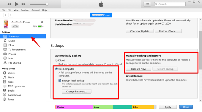 How to Backup iPhone to Mac and PC - 12